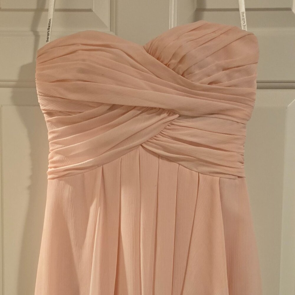 David's Bridal bridesmaid dress Size 2